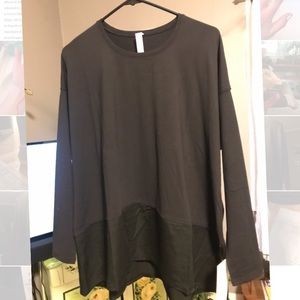 Lululemon oversized long sleeve